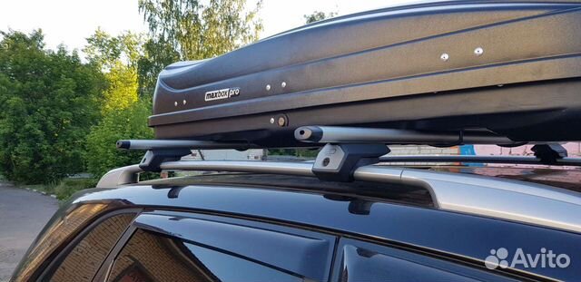 Багажник на сквозные рейлинги 