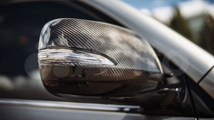 Карбоновые накладки на зеркала для Lexus LX 570