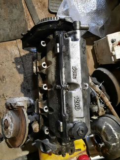 Двигатель. Славута. Каробка,фары,гбц, коленвал