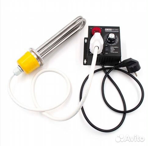 Тэн 3 кВт под кламп с регулятором BT-4000