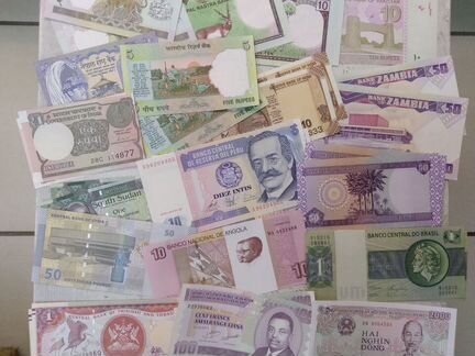 Банкноты разных стран