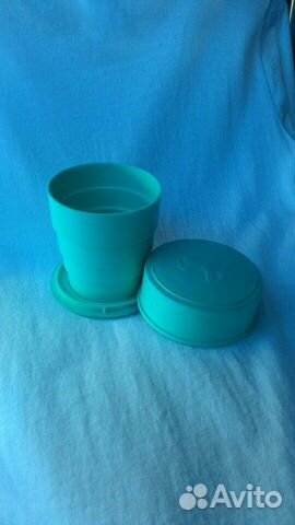 Стакан складной пластмассовый времен СССР