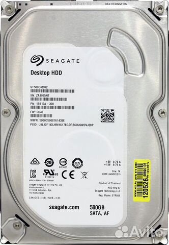 Жесткий диск Seagate Desktop HDD 500 Гб