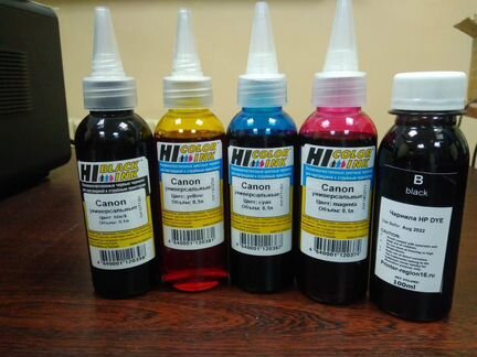 Чернила для струйных принтеров и мфу