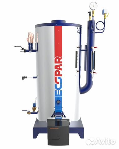 Паровой котел парогенератор 100 кг пара в час