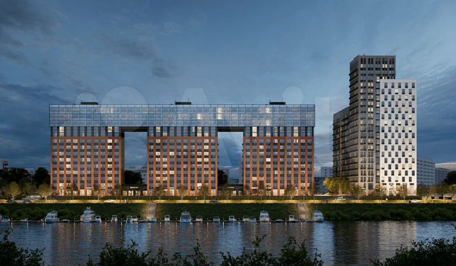 1-к. квартира, 45,7 м², 3/23 эт.