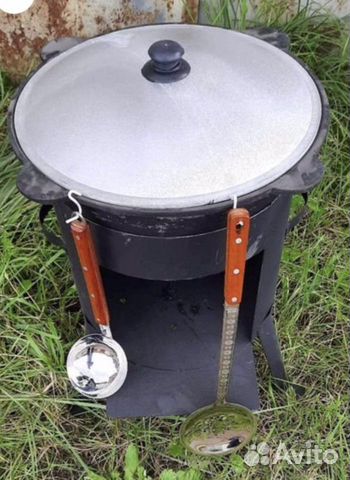 Пeчь для казана 12 литров