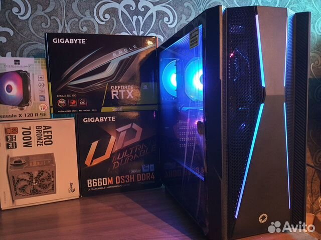 Мощный Пк Core i5 12400 в корпусе Game Max Typhoon