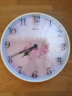 Часы в стиле прованс