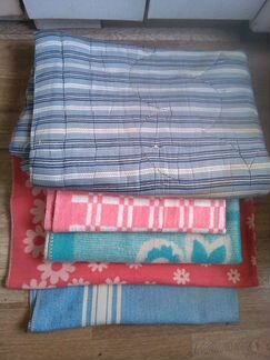 Детские одеяла и матрас СССР