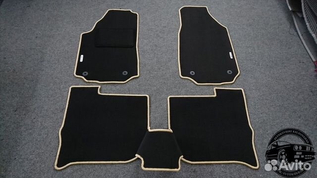 Автоковрики для Audi A6 C4 / 100 C4, графитовые