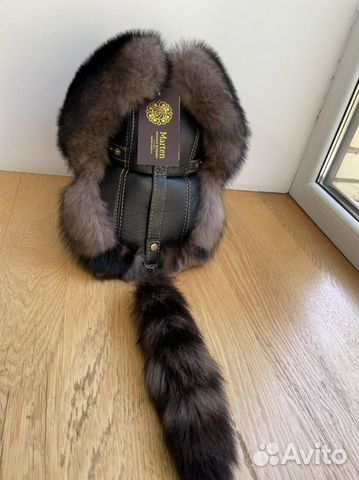 Меховая шапка Авиатор