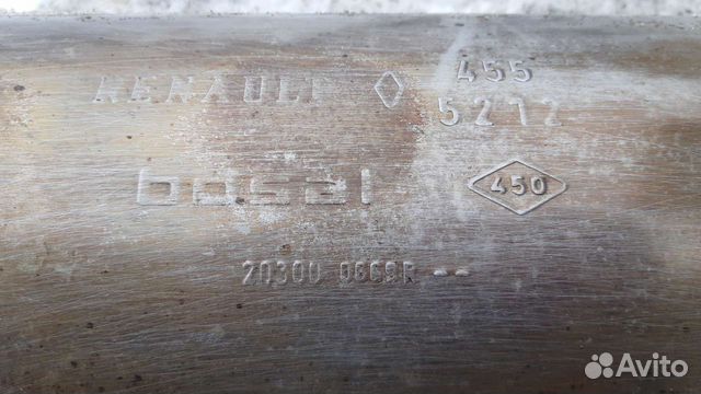 Глушитель Рено логан/сандеро