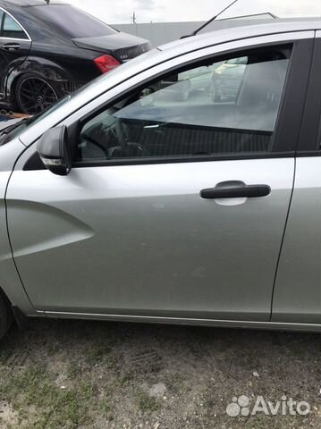 Двери серебристые веста 2 ng новый