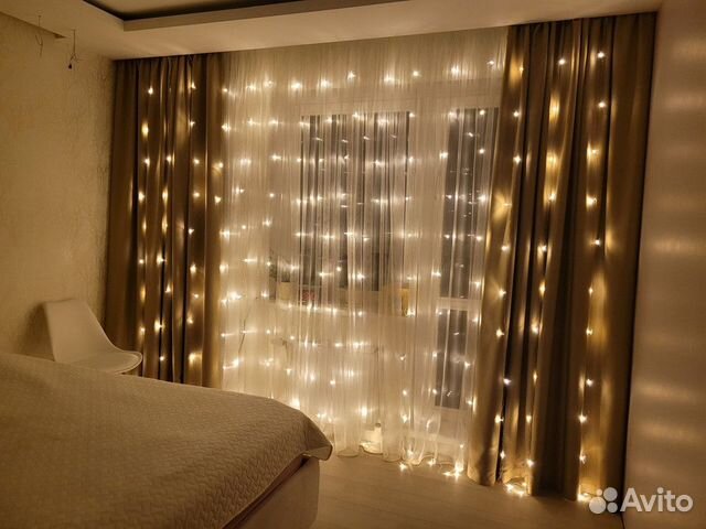 Гирлянда занавес 3*3