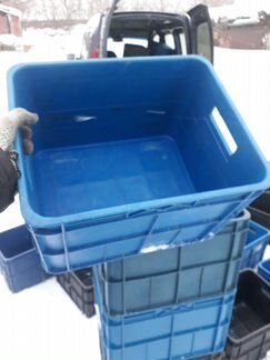 Ящик пластиковый молочный