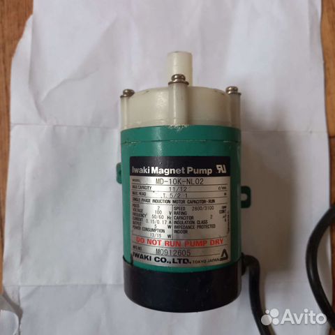 Помпа iwaki Magnet Pump md10k nl02