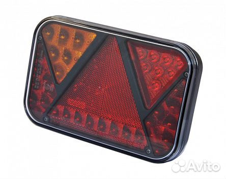 Фонарь задний 6 функций LED правый с байонетом 5-п