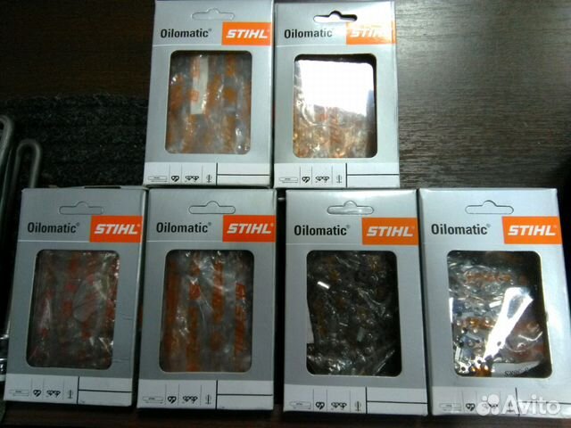 Цепи для бензопил марки: Oregon, Stihl, Link