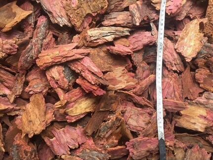 Кора лиственницы, мульча, щепа