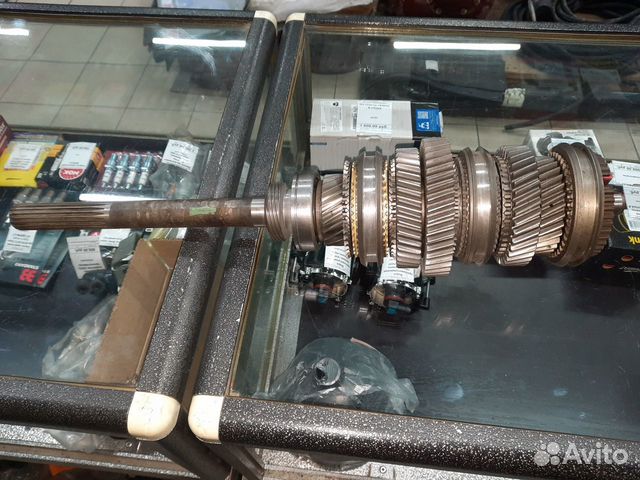 Вал вторичный кпп Газель в сборе