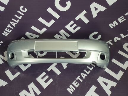 Бампер Калина 1118 передний серебристый