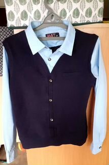 Жилет-обманка школьная