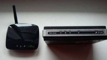 Модем D-Link и точка доступа Wi-Fi D-Link