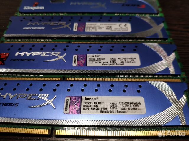 Обмен / HyperX genesis Kingstone DDR3