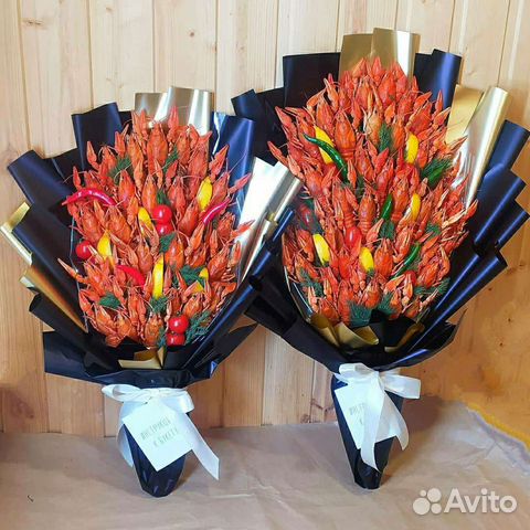 Букеты из раков