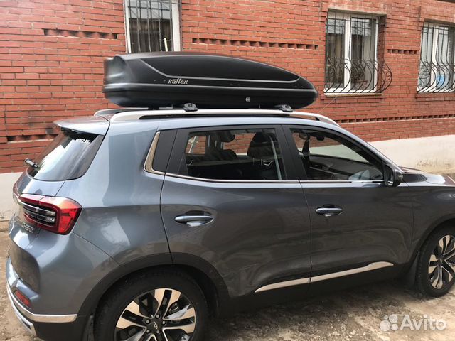 Автобокс (багажник) на chery tiggo