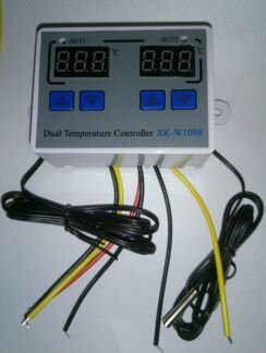 Сдвоенный (двухзонный) регулятор температуры