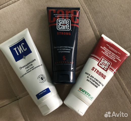 Паста очищающая для рук