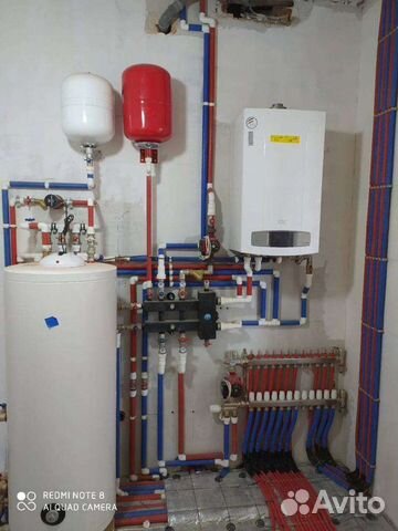 Монтаж теплого пола, отопление, водоснабжение