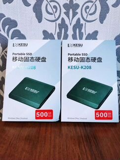 Внешний SSD 500GB USB 3.1 GEN 2, подойдёт для xbox