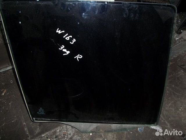 Стекло заднее правое Мерседес мл320/W163