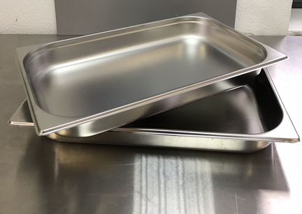 Гастроемкость GN1/1, h-65 мм, нерж