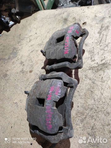 Nissan almera n16 передние суппорта