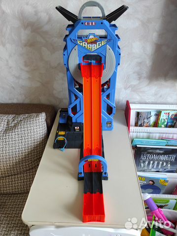 Mega Garage Hot Wheels, трек, парковка для машинок