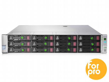 Сервер HP DL380 Gen9 12LFF 2xE5-2680v4 192GB, P840