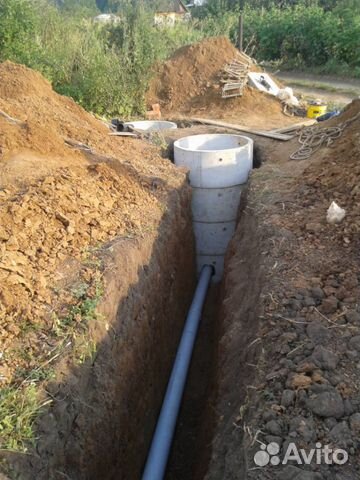 Водопровод выгребные ямы жб кольца