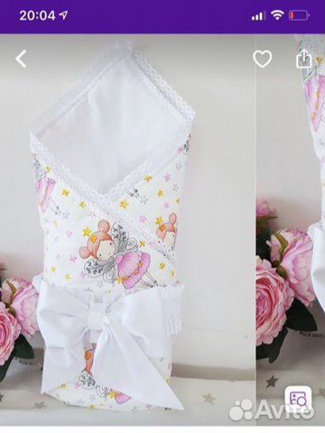 Конверт одеяло на выписку