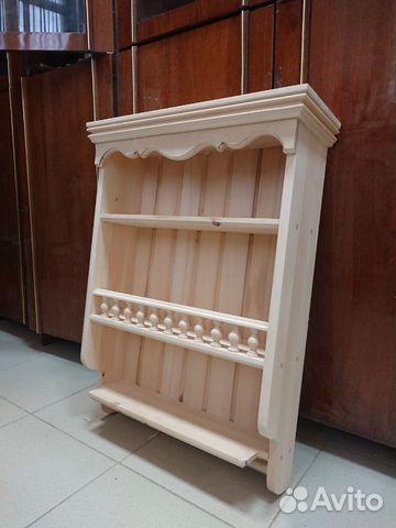 Кухонная полка в стиле прованс