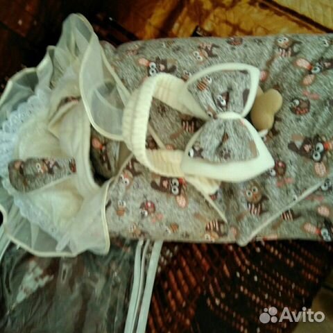 Детское одеяло на выписку