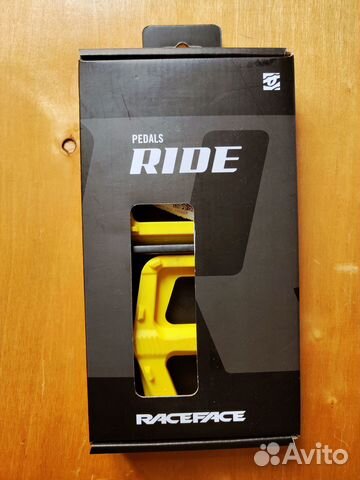 Педали RaceFace Ride yellow б\у