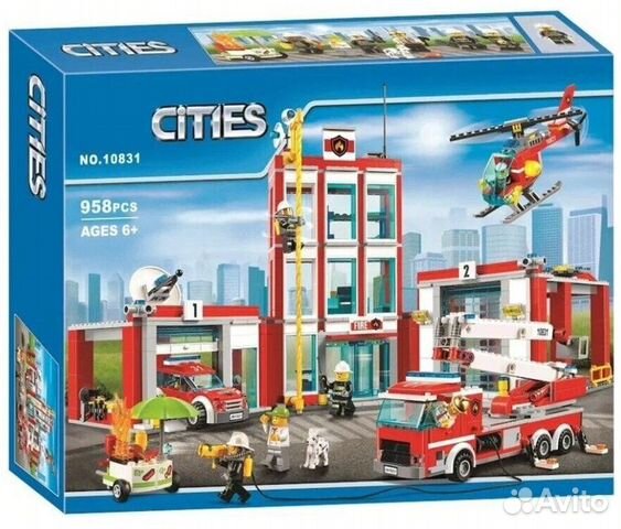 Конструктор Пожарная часть