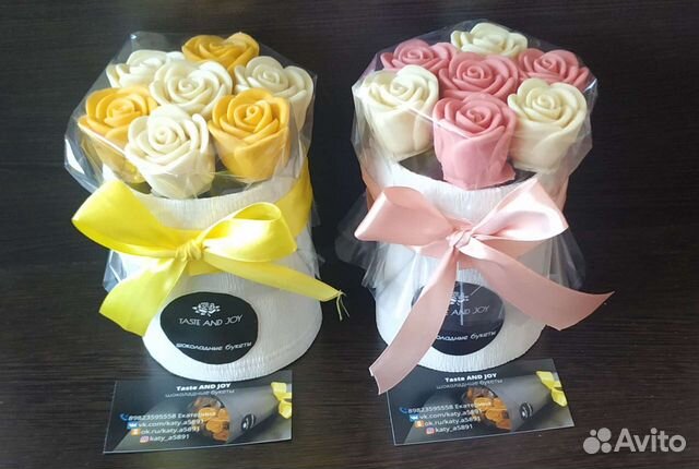 Шоколадные розы (30гр 1 бутон)