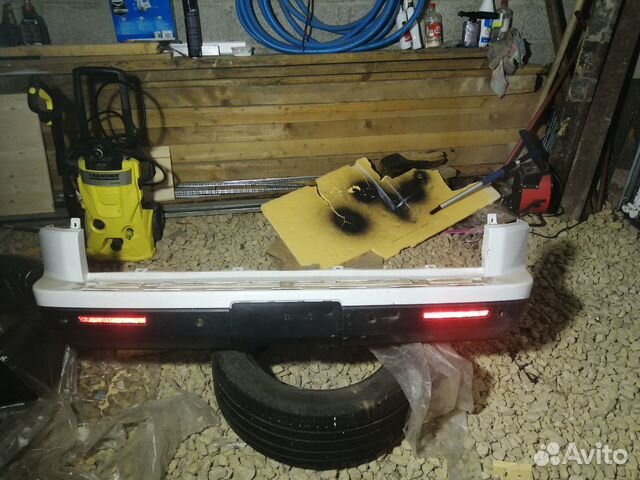 Бампер задний ланд ровер дискавери 4