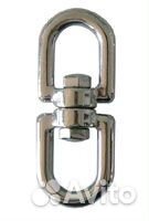 Вертлюг для якоря нержавеющий петля-петля, 16мм