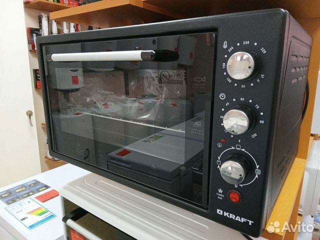 Мини печь Kraft kf-mo 4506 BL новая